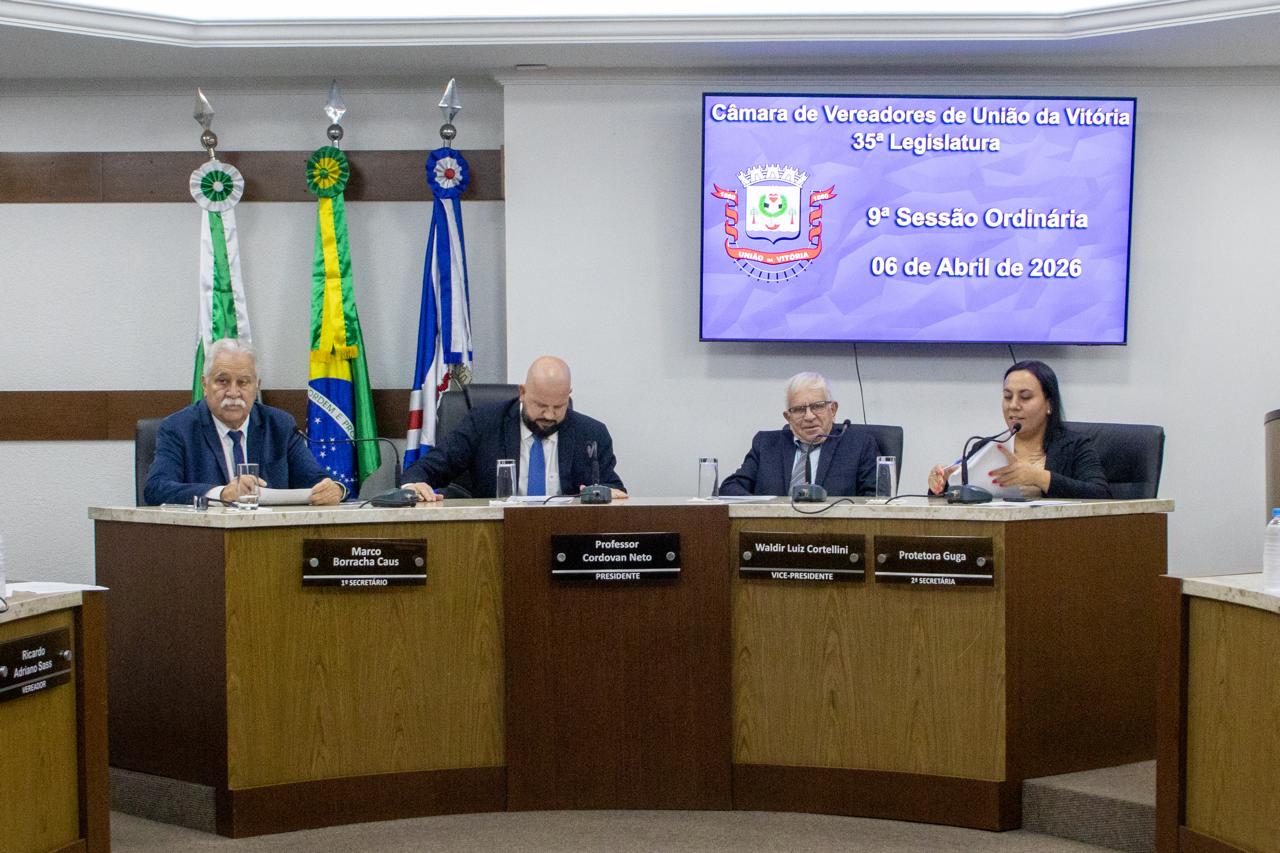 9ª SESSÃO ORDINÁRIA