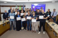 Câmara de União da Vitória homenageia jornalistas pelo dia 7 de abril